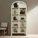 Aveline Breya Cabinet - Cream Powder Coat