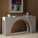 Aurelian Fausto Console Table - Bleached Guanacaste