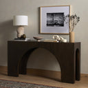 Aurelian Fausto Console Table - Smoked Guanacaste