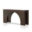 Aurelian Fausto Console Table - Smoked Guanacaste