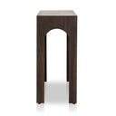 Aurelian Fausto Console Table - Smoked Guanacaste