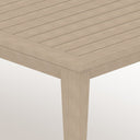 Veridian Outdoor Dining Table - Washed Brown 94