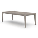 Veridian Outdoor Dining Table - Weathered Grey 94