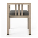 Verity Outdoor Dining Armchair Washed Brown - Charcoal