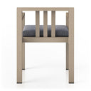 Verity Outdoor Dining Armchair Washed Brown - Faye Navy