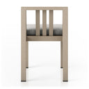 Verity Outdoor Dining Chair Washed Brown - Faye Ash