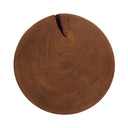 Verano Outdoor End Table - Natural Teak