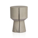 Verano Outdoor End Table - Ivory Teak