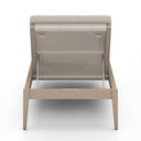 Verity Outdoor Chaise Washed Brown - Stone Grey