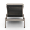 Verity Sherwood Outdoor Chaise Weathered Grey - Stone Grey
