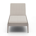 Verity Sherwood Outdoor Chaise Weathered Grey - Stone Grey