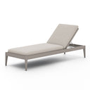 Verity Sherwood Outdoor Chaise Weathered Grey - Stone Grey