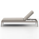 Verity Sherwood Outdoor Chaise Weathered Grey - Stone Grey