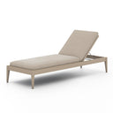 Verity Outdoor Chaise Washed Brown - Faye Sand
