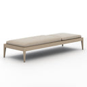 Verity Outdoor Chaise Washed Brown - Faye Sand