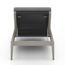 Verity Sherwood Outdoor Chaise Weathered Grey - Charcoal