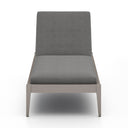 Verity Sherwood Outdoor Chaise Weathered Grey - Charcoal