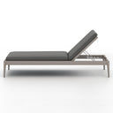 Verity Sherwood Outdoor Chaise Weathered Grey - Charcoal