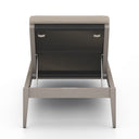 Verity Sherwood Outdoor Chaise Weathered Grey - Faye Sand