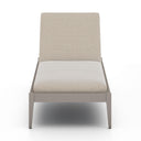 Verity Sherwood Outdoor Chaise Weathered Grey - Faye Sand