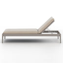 Verity Sherwood Outdoor Chaise Weathered Grey - Faye Sand