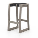 Verano Outdoor Bar Counter Stool Weathered Grey - Default Title