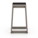 Verano Outdoor Bar Counter Stool Weathered Grey - Default Title