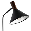 Functional Cullen Task Lamp - Black Leather