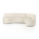 Aveline Sanda Dining Banquette - Kerbey Ivory