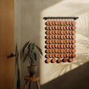 Artisan Ceramic Wall Hanging - Terracotta
