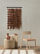 Artisan Ceramic Wall Hanging - Terracotta