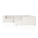 Veridian Channeled 6-Piece Sectional - Right Chaise Fayette Cloud