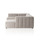 Vesper Langham Channeled 5-Piece Sectional - Right Chaise Napa Sandstone