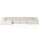 Vesper Langham Channeled 5-Piece Sectional - Right Chaise Fayette Cloud