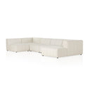 Vesper Langham Channeled 5-Piece Sectional - Right Chaise Fayette Cloud