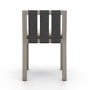 Luxe Outdoor Dining Chair Weathered Grey