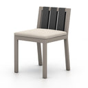 Luxe Outdoor Dining Chair Weathered Grey