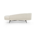 Luxe Haven Carmela Chaise - Left Arm Facing Irving Taupe