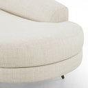 Luxe Haven Carmela Chaise - Left Arm Facing Irving Taupe