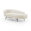 Luxe Haven Carmela Chaise - Left Arm Facing Irving Taupe