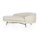 Luxe Haven Carmela Chaise - Right Arm Facing Irving Taupe