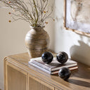 Set of 3 Petrified Wood Balls