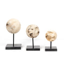 Artisan Organic Stone Sculptures Set Of 3