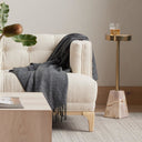 Haven Galen End Table - Light Petrified Wood