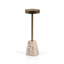 Solara End Table - Light Petrified Wood