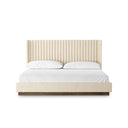 Luxe Haven Montgomery Bed - Queen Thames Cream