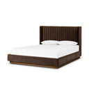 Luxe Haven Montgomery Bed - Queen Surrey Mink