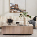 Verity Hudson Rectangle Coffee Table - Ashen Walnut