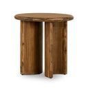 Aveline Paden End Table - Seasoned Brown Acacia