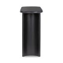 Aveline Paden Console Table - Aged Black Acacia